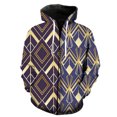 thumbnail image 1 of Sudadera con capucha y cremallera para hombre, diseño abstracto, divertida impresión 3D, estilo hip hop, gran oferta 2024, estilo Harajuku, manga larga con capucha, 1 of 6