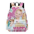 thumbnail image 1 of JOJO Siwa-theme Backpack, Campus style schoolbag Bookbag with Adjustable Shoulder Straps And Large Zip Compartment, Unisex Travel Bags.42x30x15cm, 1 of 6