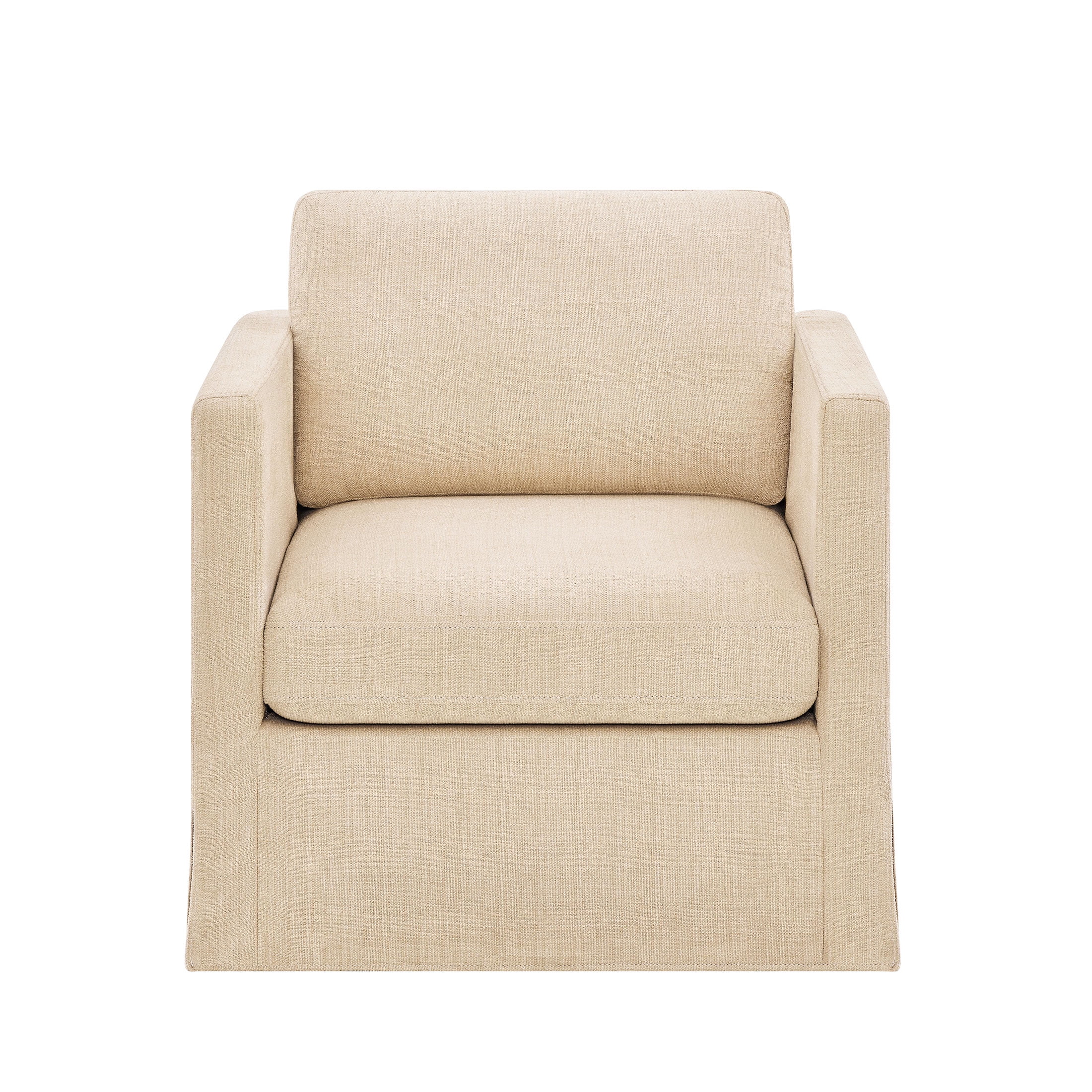 Better Homes & Gardens Waylen Swivel Accent Chair, Wheat