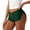 02-Green, variant on jiaxiM Micro Shorts for Women Cute Low Rise Side Slit Boyshort Ruched Y2k Lounge Shorts Pj Bottom Slim Sleepwear