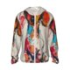 thumbnail image 1 of Balery Colorful Dachshund Art Sudadera ligera de manga larga con capucha y protección solar UPF 50+ para hombre y mujer, ideal para pesca y running-3X-Large, 1 of 7