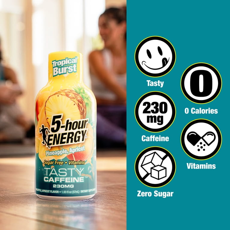 5-hour ENERGY Shot, Extra Strength, Tropical Burst, 15 Count