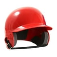 thumbnail image 2 of koolsoo Baseball Batting Helmet 12.2x8.27x8.27" Breathable for Game Match Tournament Red, 2 of 9