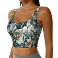 thumbnail image 2 of Naloa Hawaiian Style Sports Bras for Women, High Support Bra with Removable Pads, Comfortable - XX-Large, 2 of 9