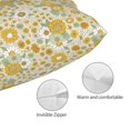 thumbnail image 3 of Fotbe Cute Sunflower Funda de Almohada Decorativa Estilo Occidental, Lujo en Algodón, Fundas para Almohadas King, Cojín Estampado para Decoración del Hogar-14"x20", 3 of 6
