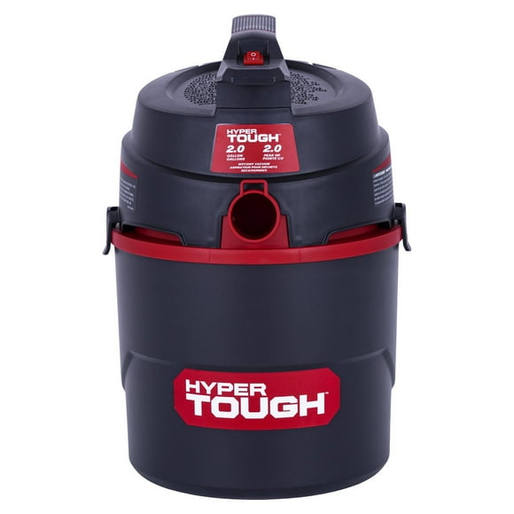 Hyper Tough 2 Gallon Poly Wet/Dry Vacuum