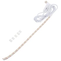 LOLIPPYY Warm LED Strip Light with Portable Adhesive for Home and Office Use, 1 Piece