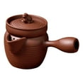 thumbnail image 3 of Tetera de Cerámica Macarena Infusor de Té Duradera Marrón, 3 of 8