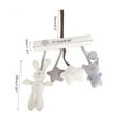 thumbnail image 3 of Interactive Toy Baby Hanging Rattle Toys  Stroller Plush  Star Bear Toys Baby Hanging Rattle Toys With Music  Stroller Plush  Star Bear Toys Soft Interactive Toy For Infants, 3 of 8
