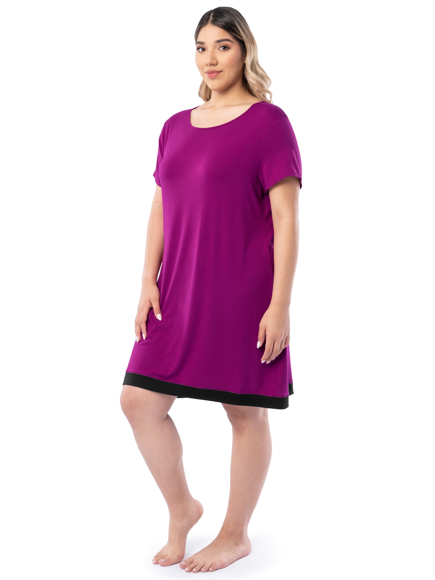 Fruit of the Loom Women's Soft and Breathable Pajama Sleepshirt, Sizes S-5X