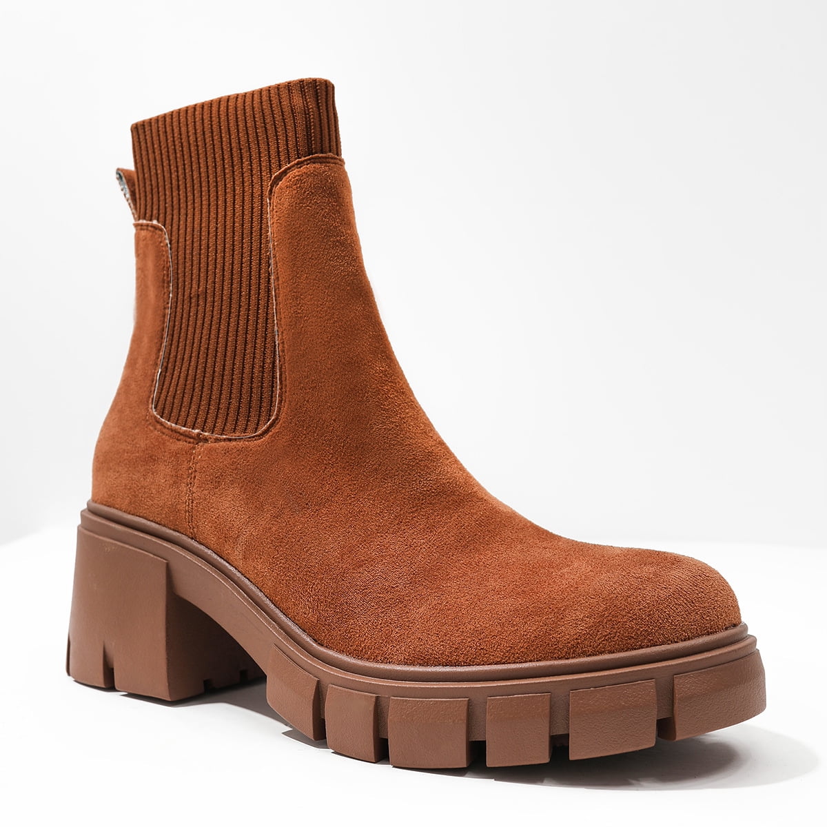 chelsea platform ankle boots