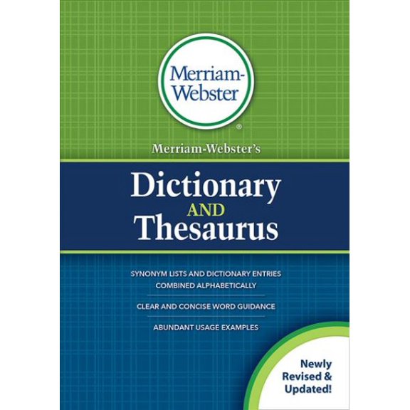 Pre-Owned MerriamWebster's Dictionary and Thesaurus Paperback