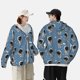 thumbnail image 4 of Fotbe Astronaut Chaqueta con Protección Solar UPF 50+ para Hombre y Mujer, Camisa con Capucha y Bolsillos-Large, 4 of 7