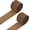 Brown, variant on Crepe Paper Roll, Deep Purple Streamers Sheets, [for Party Streamer Decorations, Birthday Party] - 1.8 Inch x 82 ft / 2 Roll