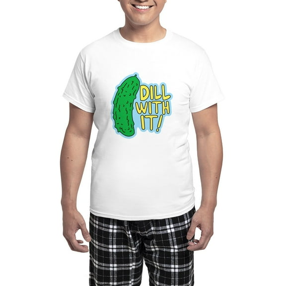CafePress - Dill With It Pajamas - Men's Light Loose Fit Cotton Pajama Set