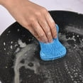 thumbnail image 4 of kayannuo 1pcs Silicone Dish Washing Sponge Scrubber Kitchen Cleaning Tool, 4 of 7