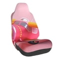 thumbnail image 1 of Wukai Colorful Cartoon Biplane Full Set Car Seat Covers with Soft Padding Universal Auto Front Seats Protector and Cushion Mat, 1 of 5