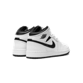 thumbnail image 3 of Jordan GRADE SCHOOL Air Jordan 1 Mid GS "White/Black" DQ8423 132 from Stadium Goods, 3 of 8