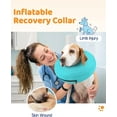 thumbnail image 2 of Supet Inflatable Dog Cone Collar Alternative After Surgery, Doggie Neck Donut Collar Recovery, Soft Dog Cone for Small Medium Large Dogs, 2 of 7