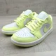 thumbnail image 4 of Ni - ke Air Jordan 1 Low Women's Size 10 Platinum White Citron Lemonade NEW DC0774-007, 4 of 5