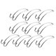 thumbnail image 5 of ADDHAT 10Ud Para Asiento De De Inoxidable Duraderos Con Oculto, 5 of 8