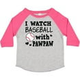 thumbnail image 3 of Inktastic I Watch Baseball with My Pawpaw Boys Toddler T-Shirt, 3 of 5