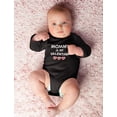 thumbnail image 7 of Tstars Boys Unisex Valentine's Day Love Mommy Is My Valentine Mom and Infant Gift for Valentine's Day Gift Idea for Boy Baby Long Sleeve Bodysuit, 7 of 7