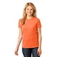 thumbnail image 1 of Camiseta de algod?n Core para mujer de Port & Company S Naranja ne?n Puerto & Compa??a LPC54, 1 of 1