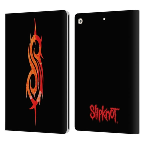Head Case Designs Officially Licensed Slipknot Key Art Tribal Leather Book Wallet Case Cover Compatible with Apple iPad 10.2 2019/2020/2021
