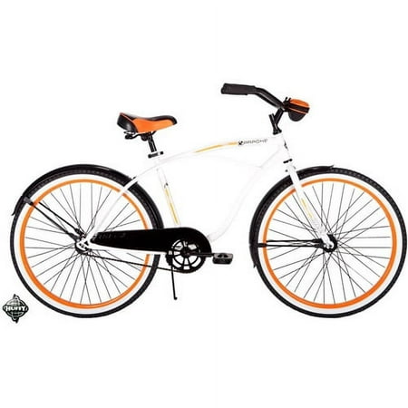 26'' Huffy Men's Karaoke Cruiser/Comfort Bike, white