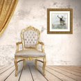 thumbnail image 3 of Roko, Ken 26x26 Gold Ornate Wood Framed with Double Matting Museum Art Print Titled - Silent Stag, 3 of 4