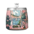 thumbnail image 7 of Yayeee Ashtray with Lid for Cigarette Smokeless Stainless Steel Home Ash Holder, Pink Boat, 7 of 7