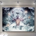 thumbnail image 1 of Tapiz de pared Psychedelic Thousand Hand Guanyin 150x130 cm, 1 of 1