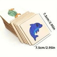 thumbnail image 3 of 2.95" Drawing Stencils, 20PCS DIY Painting Stencils, Wooden Educational Painting Templates for DIY Crafts, Daily Paint, Spray, Greeting Card, Diaries, Letters, 3 of 7