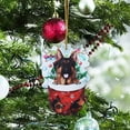 thumbnail image 2 of 1pc Christmas Acrylic Christmas Stockings For Dogs Decorations Christmas Tree Decorations Crafts Hanging Decorations, 2 of 9