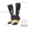 thumbnail image 4 of Fuzoiu Sleeping Dragon In Forest Print Adult Stockings,Crew Socks,Unisex Fashion Socks, Casual Sports Socks,Comfortable Crew Socks for Everyday Wear and Sports, 4 of 6