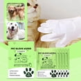thumbnail image 1 of SIfdSeng Gants pour Animaux de Compagnie pour Chiens et Chats Lingettes Jetables Toilettage 5 Pcs 5Ml, 1 of 8
