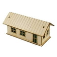 thumbnail image 1 of Bunblic 1/60 Miniature House Model Mini Accessory Unique Scenery 3D Handmade Building Model Architecture Scene for Diorama Sand Table Style E, 1 of 8