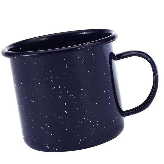 Taza de café de cerámica, taza de porcelana, vajilla para oficina para adultos, minimalista Azul