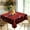 Classic Love Heart, variant on St. Patricks Day Tablecloth 52x52 Inch Square Buffalo Plaid Shamrock Eucalyptus Table Cloths Spring Irish Dust-Proof Spill Proof Table Covers for Farmhouse Holiday Party Dining Kitchen Tabletop Decor