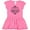Raspberry with Polka Dots, variant on Inktastic Laissez Les Bon Temps Rouler Mardi Gras Gift Baby Girl Dress