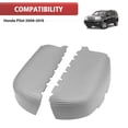 thumbnail image 7 of KBH Front Door Panel Armrest Cover for Honda Pilot Accessories 2009-2015, Leather Arm Rest Cover Replacement Skin, 1 Pair, Gray, 7 of 7