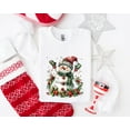 thumbnail image 4 of Cute Snowman Sweater Shirt | Cozy Winter Holiday Graphic Sweatshirt, 4 of 6