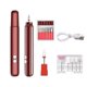 thumbnail image 1 of Lima De Uñas Eléctrica Roja, Lijadora De Lima De Uñas Profesional, Kit De Pedicura De Manicura Portátil Para Salón Y Hogar, Kit De Pedicura De Manicura Para Salón Y Hogar, Lijadora Inalámbrica, 1 of 5