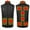 Black #02, variant on Nmnitkp Heated Vest for Men Women 9 Heating Areas Winter Heated Vest, Outdoor Hiking Hunting-No Battery Black,2XL