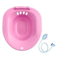 thumbnail image 3 of Fregadero de asiento de inodoro Salvador para mujer diseño antideslizante rojo, 3 of 7