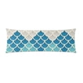 thumbnail image 1 of BSDHOME Housses de Coussin Écailles de Poisson Taie d'Oreiller Coussins Décoratifs 20x60 Pouces, 1 of 1