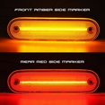 thumbnail image 5 of 4x Led Side Marker Light Smoked Lens Front Rear Turn Signal Lights Blinker Lamp For Mx-5 Mx5 Miata, 5 of 5