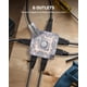 thumbnail image 3 of Cable de extensión para exteriores DEWENWILS de 25 pies y 6 salidas, 15 A/125 V/1875 W, 3 of 7