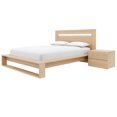 thumbnail image 5 of Ophelia 4 Piece Bedroom Set with Headboard, Slatted Bedframe, 2 Nightstands, 5 of 5